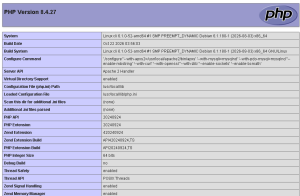 Patched php